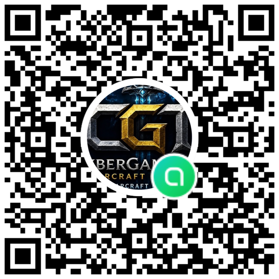 QR Code LINE OpenChat CyberGame Warcraft III 1.28